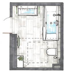 Planung Sanitär 3D