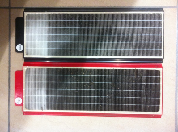 verbrauchte Filter